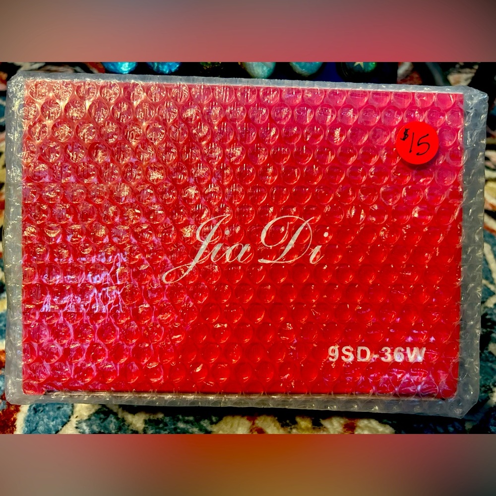 New in box Jia Di LED UV Nail Lamp